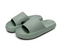 Kvinder Tykke Platform Cloud Slippers - Green 40-41(260mm)