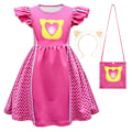 Pikkukuva 3 / 4: Lasten mekot Cosplay Superkitties -mekkot Superkitties -vaatteet orange 100cm