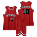 Miniatyrbillede 1 af 5: SLAM DUNK cosplay Hanamichi Sakuragi-kostumer og Rukawa Kaede W Red-brown XL