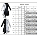 Miniatyrbillede 5 af 5: Cruella Dalmatiner Print Vintage Halloween Kostume L