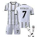 Miniatyrbillede 1 af 2: RONALDO #7 22-23 Juventus hjemmefodboldtræning i trøjesæt M