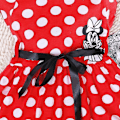 Pikkukuva 3 / 5: Barn Flickor Sommar tecknad Minnie Mouse Bowknot Princess Swing Klänning E C 6-7 Years