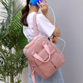 Miniatyrbild 6 av 7: Laptop Ryggsäckar USB Laddning Bagpack Reseryggsäck Skolväska V light bule
