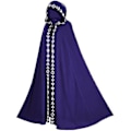 Pikkukuva 2 / 2: Huppuviitta keskiaikainen renessanssi 5-värinen viitta Halloween Cosplay-asut Elokuva ja televisio Cos-asut Jb5-2-G one size S-M