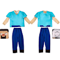 Pikkukuva 3 / 5: Steve Deluxe Minecraft -asu Halloween -asu Green 135-145cm