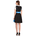 Pikkukuva 5 / 5: Nopea toimitus, saksalainen perinteinen Dirndl-mekko naisille, Oktoberfest, baijerilainen oluttyttöasu 2023 Uusi Green M
