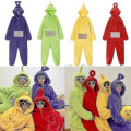 Pikkukuva 1 / 4: Anime Teletubbies-asu aikuisille joulupyjama yöasu haalari.v8 V Green L