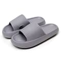 Kvinder Tykke Platform Cloud Slippers - gray 32-33(220mm)