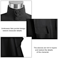 Pikkukuva 6 / 7: Professori Severus Snapen cosplay-asu Halloween joulu W V Black M