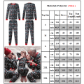 Miniatyrbild 2 av 5: Familj Matchande julpyjamas Sovkläder Xmas Pyjamas Nattkläder PJs Set Barn Vuxen Outfit Men L