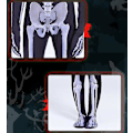 Pikkukuva 5 / 5: Halloween-asu Luurankoasut lapsille ja aikuisille V 170