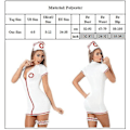 Miniatyrbilde 3 av 5: Ny Lady Sexy Nurse Cosplay Kostym Uniform Party Outfit V