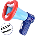 Miniatyrbild 1 av 4: Rolig Röstförstärkare Handmikrofon Röstväxlare Recorder Lärleksak för Barn