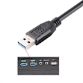 Pikkukuva 3 / 5: Nopea USB 3.0 - USB 3.0 -kaapeli ulkoiselle kiintolevylle HDD 0,3-5M 12
