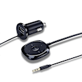 Miniatyrbilde 2 av 5: Bluetooth Bilsett Bluetooth Mottaker, Bluetooth Håndsfritt Lydadapter Innebygd Mikrofon Luftventilklips, 2.1A USB Billader