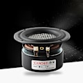 Pikkukuva 1 / 4: 3 tuuman bassoäänielementin subwoofer-kaiutin Hifi-vahvistin kaiutin 25w Kotiääni Hiilikuitukalvo Vedenpitävä Autoon muokattu kaiutin 1kpl