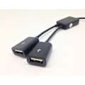 Pikkukuva 5 / 5: Type C - Kaksois-USB-sovitin USB Type C -liitin USB-C-jakaja USB C -keskitin