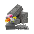 Miniatyrbild 4 av 5: Torr Blomsterfoam för Våta Blomsterfoamstenar Grå Florist Styrofoamblock för Blomsterarrangemang