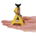 Miniatyrbillede 4 af 5: 2x Metal Jack Stativer 6 Tons Højdejusterbar Til 1/10 RC Crawler Truck Trx4 Scx10 Simuleringsklatring