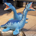 Miniatyrbilde 2 av 5: Loch Ness Monster Dinosaur Plysj Leke Ornament Dukke Høytidsgave Til Barn