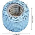 Miniatyrbillede 2 af 5: Pakke med 2 beskyttelsesnet kompatibel med Mspa The Spa Filter, netcover til Mspa 90 Plis udskiftningsfilter