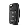 Miniatyrbillede 3 af 5: Entry Fjernbetjening Nøgle Fob Etui Skal 3 Knapper til Ford - Focus Fiesta C Max 12