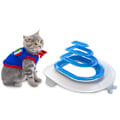 Miniatyrbild 2 av 5: för Kattoalett Träningskit Kitty Toalettränare System Hjälper Katter Att Kissa Hygieniskt 12