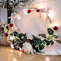 Miniatyrbillede 4 af 5: Julelys Kæde Led Lys Kæde