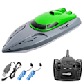 Miniatyrbillede 1 af 3: 2.4G RC Båd RC Båd 20KM/t Vandtæt Legetøj Høj Hastighed ​​RC Båd Racing Gave