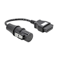 Miniatyrbillede 2 af 4: For Iveco 30 Pin Han til OBDII 16 Pin Hun Lastbil Adapterkabel