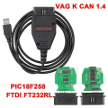 Miniatyrbilde 2 av 5: K+ Can Commander 1.4 Chip Obd2 Scanner Usb-kabel Diagnostisk verktøy for // For K-line Commander