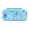 Miniatyrbild 1 av 5: Söt bärväska för Nintendo Switch Oled, Kawaii hårt skal bärbar resväska med 12 spelkortplatser, inre skyddande (blå) -ZH