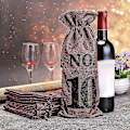 Miniatyrbillede 5 af 5: 1 til 10 Burlap Vinposer Blind Vinsmagning, Vinposer Bryllup Bordnumre, Vinsmagning Tasker, Fest