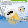 Miniatyrbillede 4 af 5: 2-pak Kassettefilter til Wd3 Premium Wd2 Wd3 Wd3p Wd3 Mv2 Mv3 Filter Wd3 Udskiftningsfilter til Krcher Støvsuger 6.414-552.0/6414552 12