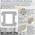 Miniatyrbild 3 av 5: 6-pack rengöringspads för Ecovacs Winbot W1 / W1 Pro / W2 / W2 Omni fönsterputsarrobotar, fönsterduk 12