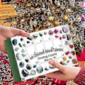 Miniatyrbillede 3 af 4: Børns julemalm legetøj - 24 dages mineral adventskalender gaveæske til skole sovesal