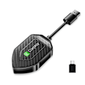 Miniatyrbilde 1 av 3: Android Auto 2 i 1 CarPlay Adapter Bil Trådløs Internettboks - Grønt Ikon