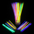 Miniatyrbillede 4 af 5: 100 stk LED Fluorescerende Pinde Blandet 8 Farver Pinde Fest Fest Tilbehør 120ML