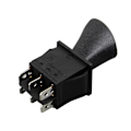 Miniatyrbilde 3 av 5: Fremover-stopp-bakover Dpdt 6-pins låsebryter Kcd4-604-6p Bilsbryter-AO