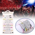 Miniatyrbilde 4 av 5: 11 stk Taylor vennskapsarmbånd Swifties Tour Eras Concertinspirert armbånd