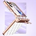 Pikkukuva 1 / 4: Rhombus-kuvioinen puhelimen kuori OPPO Find N2 Flipille