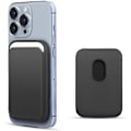 Pikkukuva 1 / 5: Lompakko Nahka yhteensopiva iPhone, korttipidike magneetti