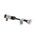 Miniatyrbillede 5 af 5: 1 stk. DC Strømstik Opladningsport Socket til XPS 15 9550 9560 Computer Tilslutning og Konnektor Sort