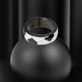 Miniatyrbillede 5 af 5: Mænd Kvinder Bred 8mm Spinner Spinning Basketball Fodbold Design Ring Cool Bryllupsbånd VM Fodbold Festartikler Tilbehør