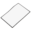 Pikkukuva 1 / 5: Suurennuslasi 180X120mm A5 litteä PVC-suurennuslasilevy 3X kirjan sivun suurennus