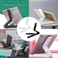 Miniatyrbillede 3 af 5: Justerbar Tablet Stand, Desktop Tablet Stand Multi-vinkel Bærbar Stand Til Tablets