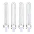 4 st 9W UV-lampa Ljusrör