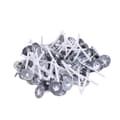 Vektrådar för värmeljus 100-pack Vit 2,6 cm