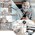 Miniatyrbild 3 av 5: 2024 Trådlös Bluetooth Magnetisk Kamera, Kamera Skärmövervakning Hemkamera System
