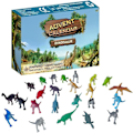 Pikkukuva 1 / 4: 24 kpl 2021 joulukalenteri Countdown Advent Calendar Blind Box, joulu dinosaurukset Advent Calendar joululelu lapsille